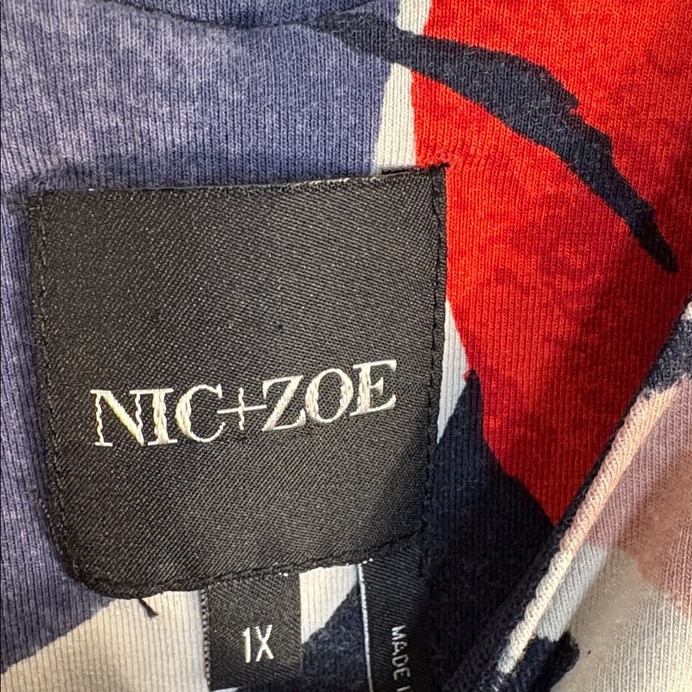 NWT NIC+ZOE Americana Dress - Picture 5 of 6